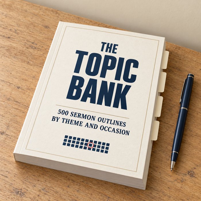 The Topic Bank: 500 sermon outlines by theme and occasion