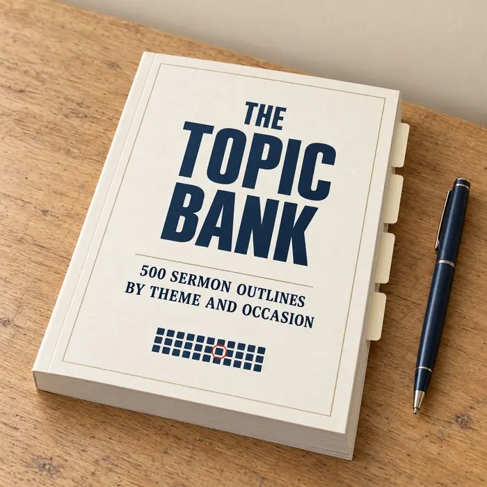 The Topic Bank: 500 sermon outlines by theme and occasion