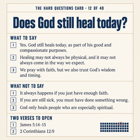 A Hard Questions card